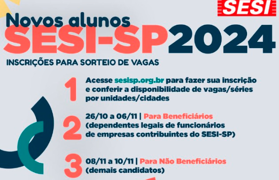 sesi alunos