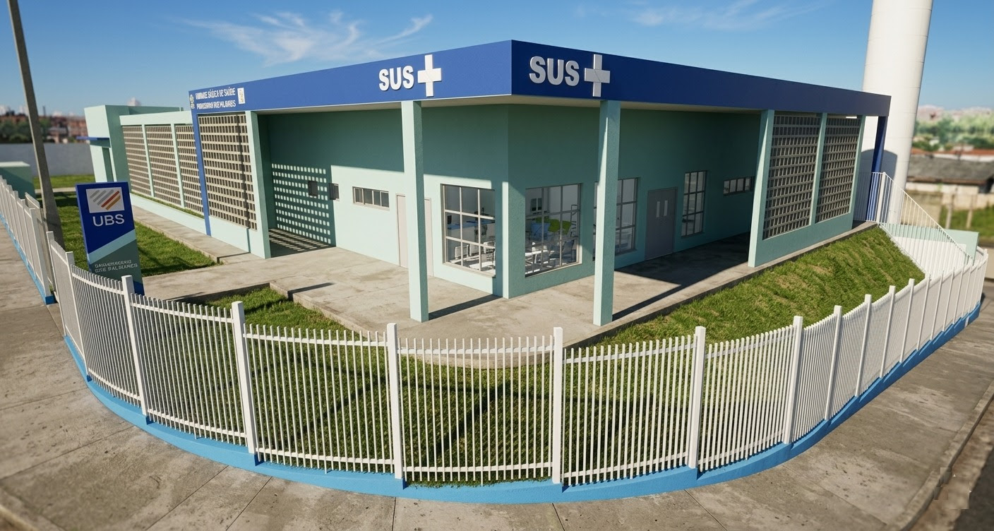Prefeitura inicia construção da nova UBS Resolve Pinheirinho
