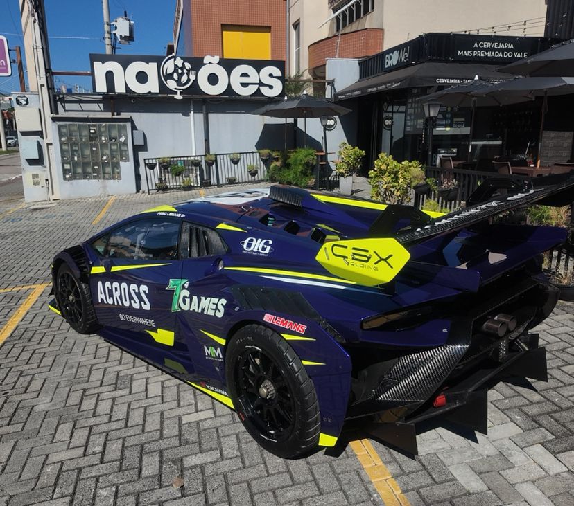 Lamborghini de corrida será atração gratuita em Campos do Jordão nesta quinta (7)
