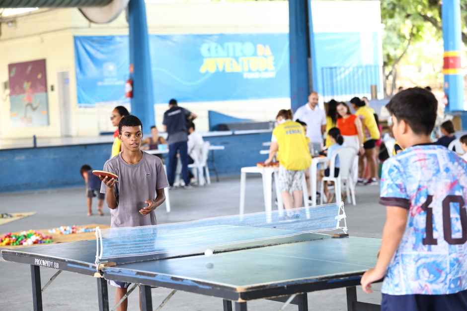 LEGENDA FOTO 1: Em destaque estão os programas Brincando nas Férias e Tô de Férias - Foto: Claudio Vieira/PMSJC
