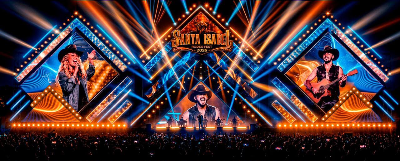 Com palco jamais visto, Santa Isabel Rodeio Fest 2026 prepara grande estrutura