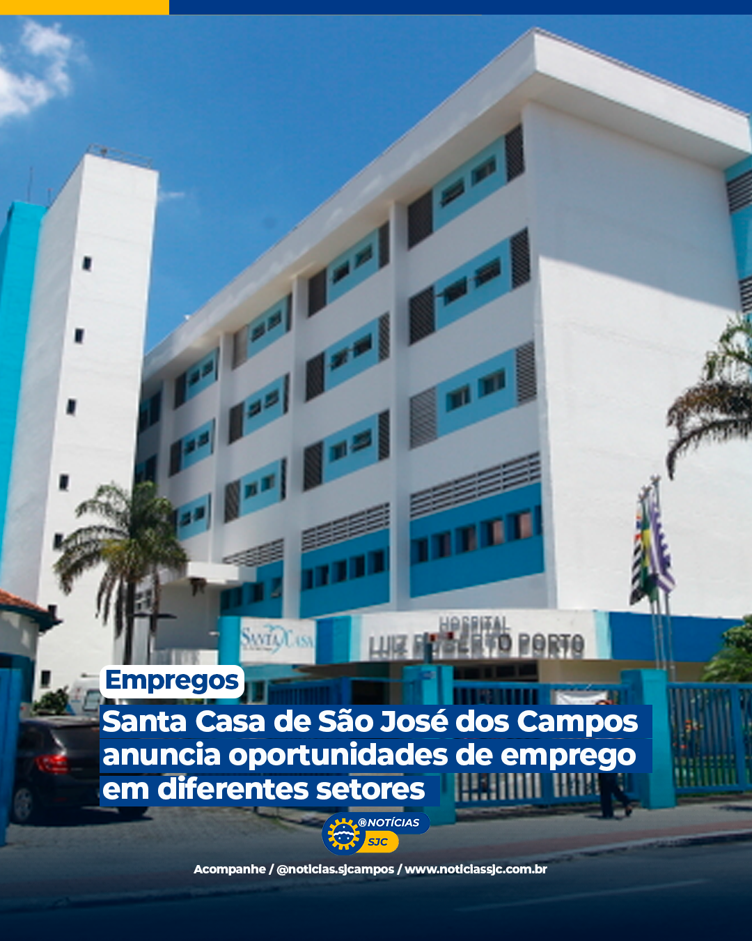 Santa Casa de São José dos Campos abre vagas em diversas áreas