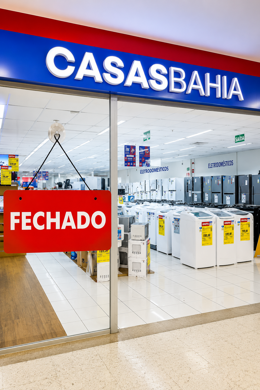 Casas Bahia realiza leilão virtual de eletrodomésticos nesta terça-feira (25)