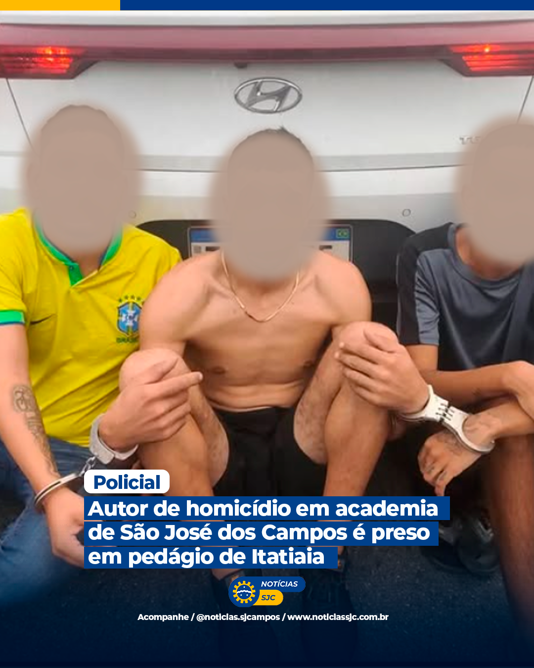 Autor de homicídio em academia de São José dos Campos é preso em pedágio de Itatiaia