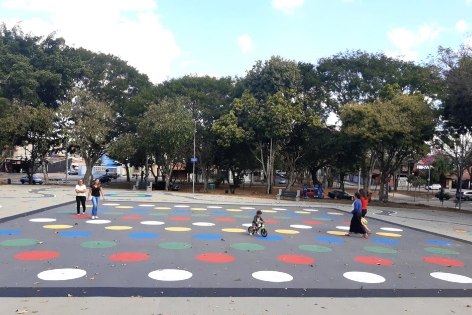 São José dos Campos ganha novas cores com intervenções de urbanismo tático em espaços públicos