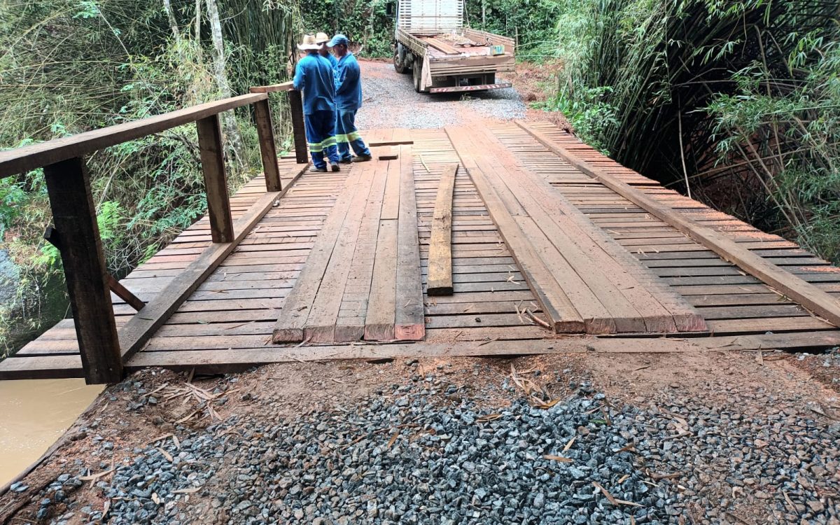 Ponte na Estrada Juca de Carvalho será interditada para reforma em São José